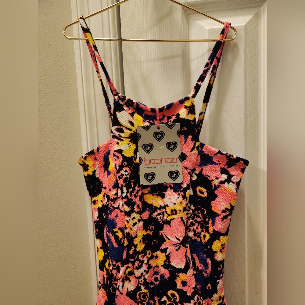 Floral bodycon dress